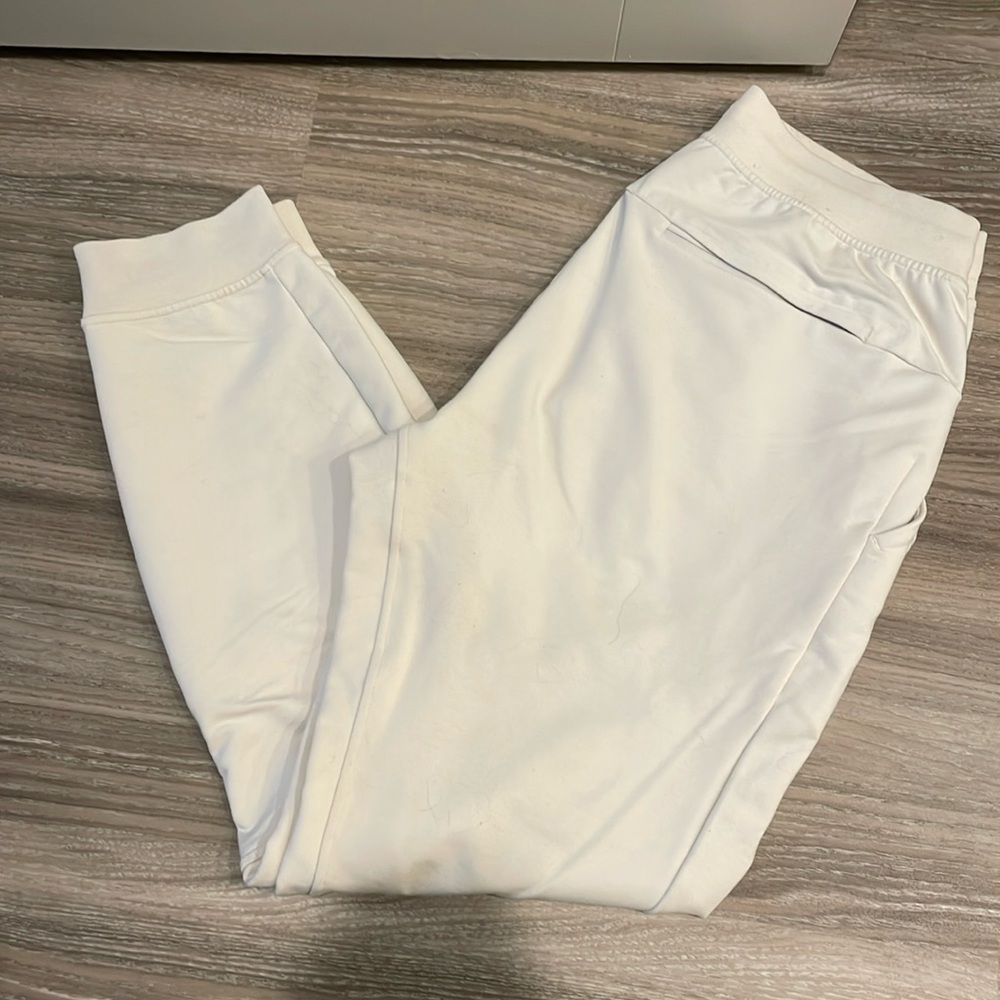 White opal city sweat joggers